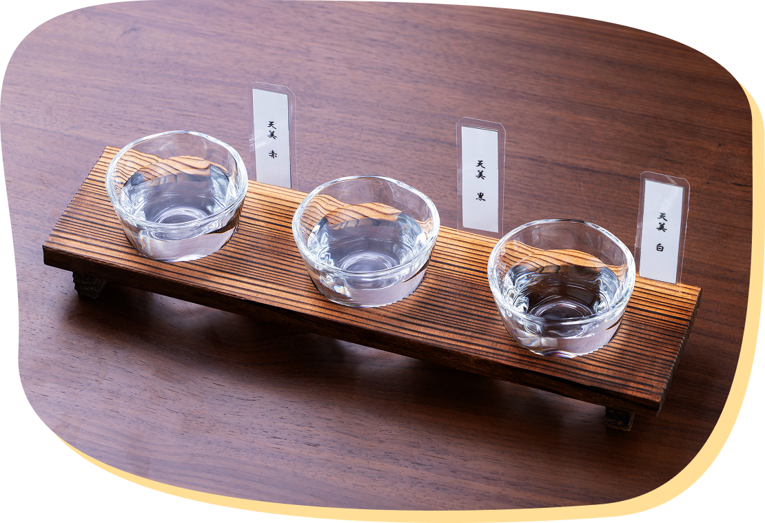 日本酒飲み比べ